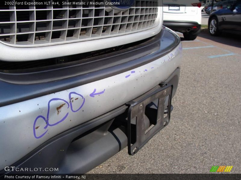 Silver Metallic / Medium Graphite 2002 Ford Expedition XLT 4x4
