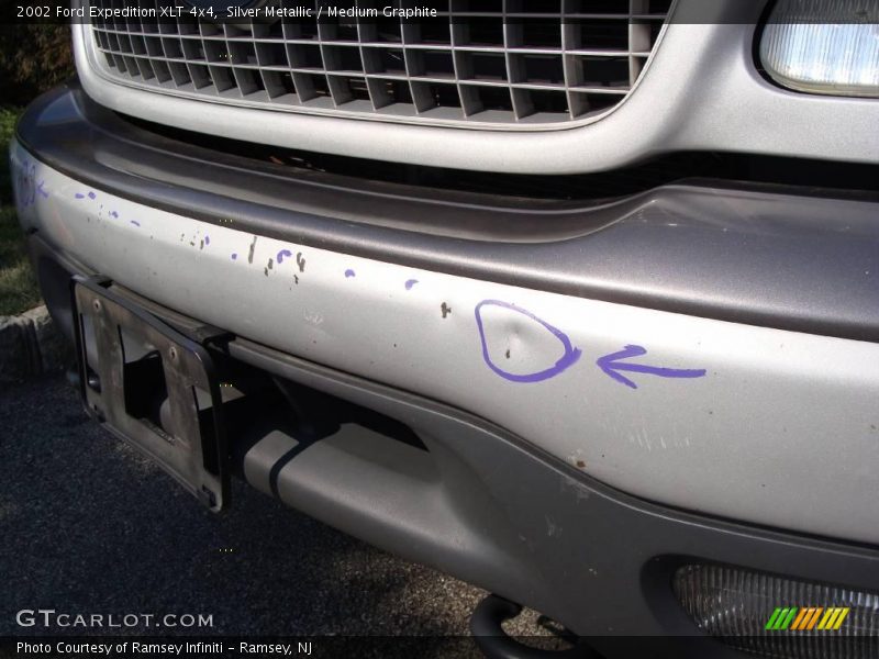 Silver Metallic / Medium Graphite 2002 Ford Expedition XLT 4x4