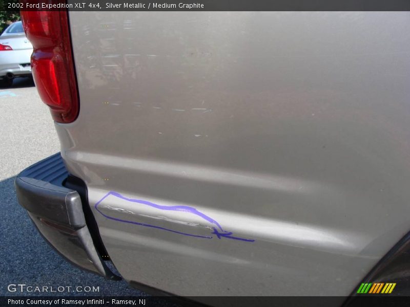 Silver Metallic / Medium Graphite 2002 Ford Expedition XLT 4x4