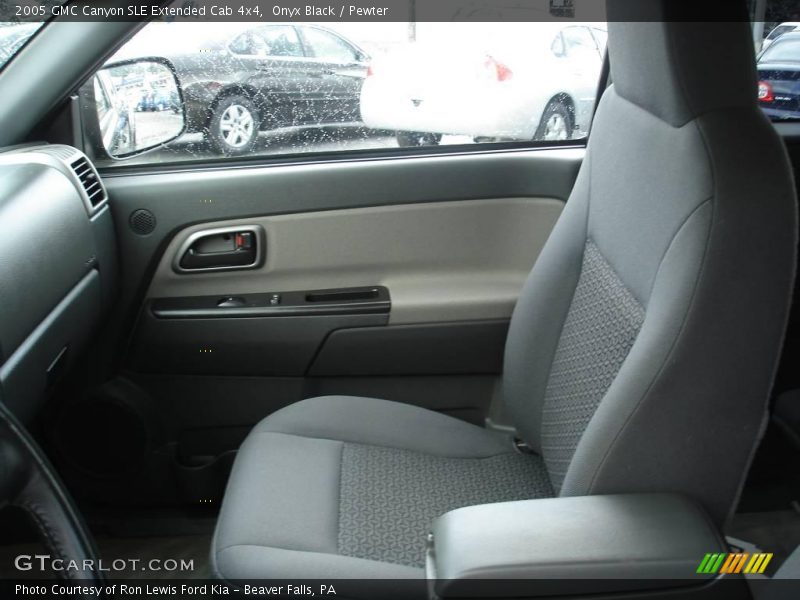 Onyx Black / Pewter 2005 GMC Canyon SLE Extended Cab 4x4