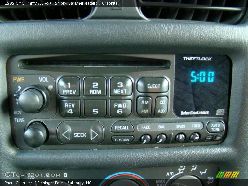 Smoky Caramel Metallic / Graphite 1999 GMC Jimmy SLE 4x4