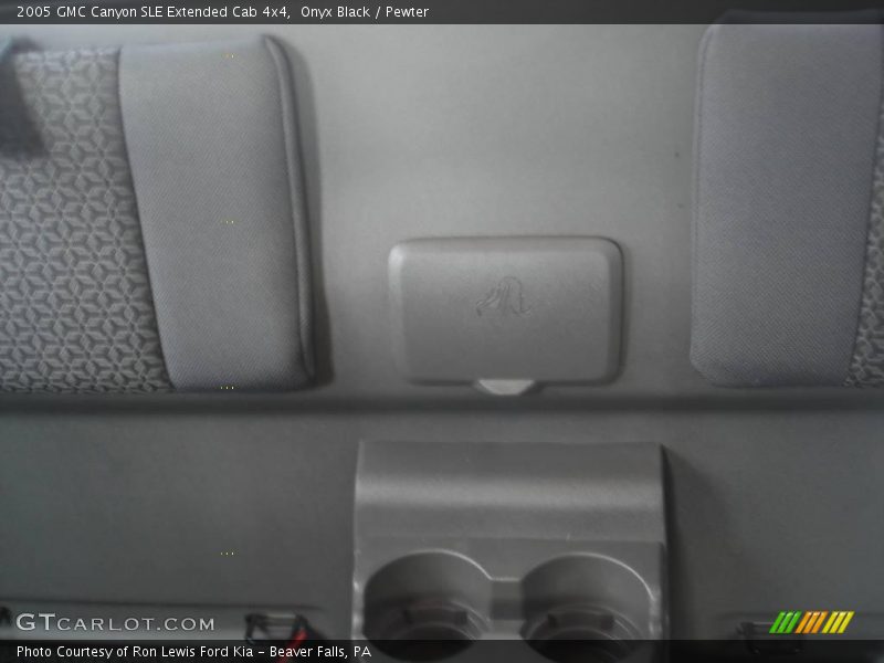 Onyx Black / Pewter 2005 GMC Canyon SLE Extended Cab 4x4