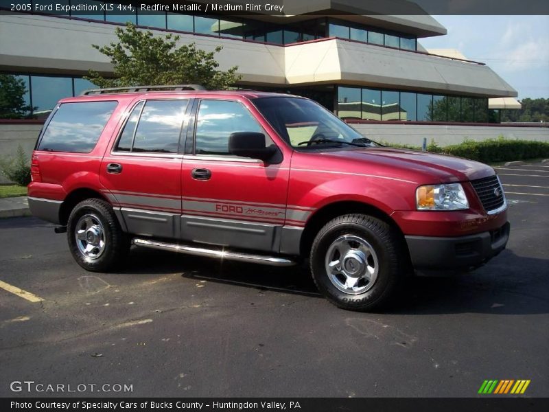 Redfire Metallic / Medium Flint Grey 2005 Ford Expedition XLS 4x4