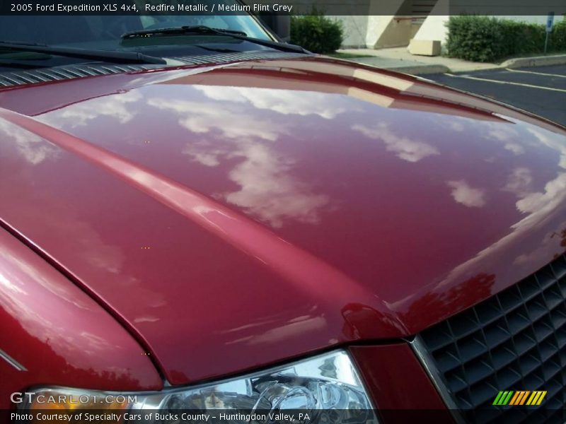 Redfire Metallic / Medium Flint Grey 2005 Ford Expedition XLS 4x4