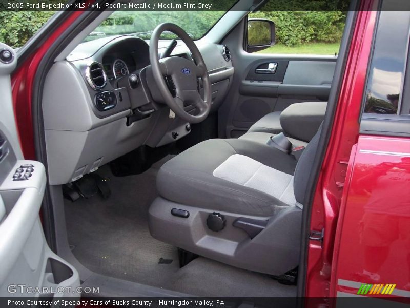 Redfire Metallic / Medium Flint Grey 2005 Ford Expedition XLS 4x4