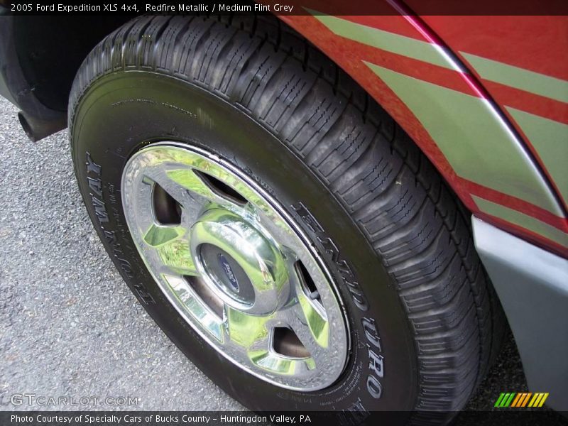 Redfire Metallic / Medium Flint Grey 2005 Ford Expedition XLS 4x4