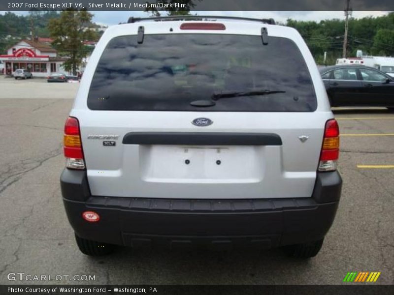 Silver Metallic / Medium/Dark Flint 2007 Ford Escape XLT V6