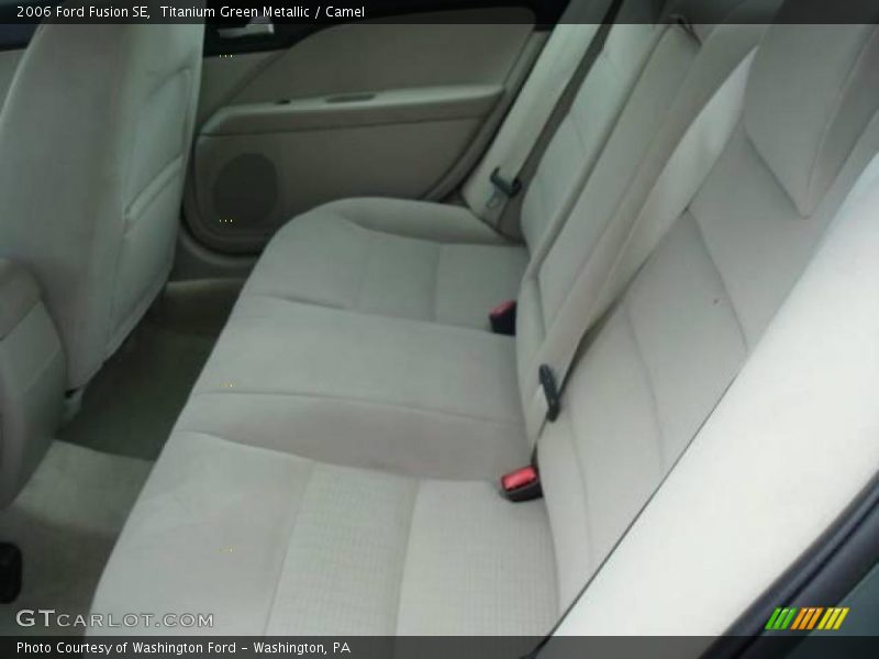 Titanium Green Metallic / Camel 2006 Ford Fusion SE