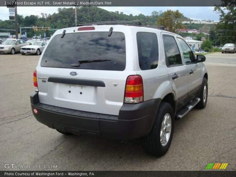 Silver Metallic / Medium/Dark Flint 2007 Ford Escape XLT V6