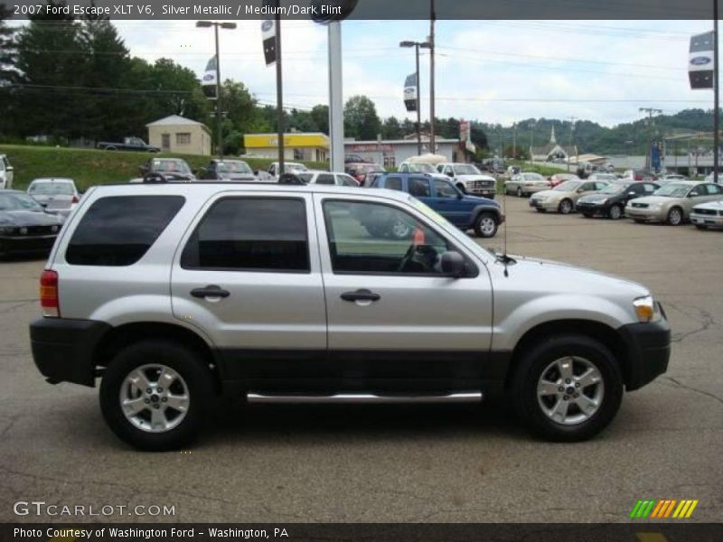 Silver Metallic / Medium/Dark Flint 2007 Ford Escape XLT V6