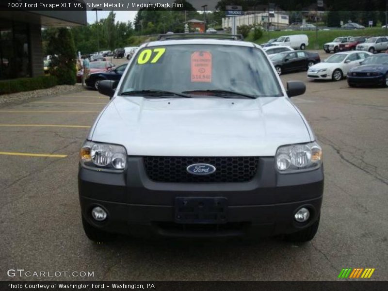 Silver Metallic / Medium/Dark Flint 2007 Ford Escape XLT V6