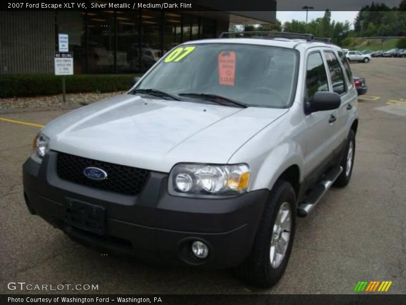 Silver Metallic / Medium/Dark Flint 2007 Ford Escape XLT V6
