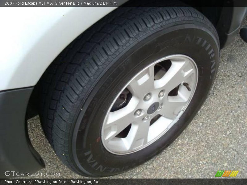 Silver Metallic / Medium/Dark Flint 2007 Ford Escape XLT V6