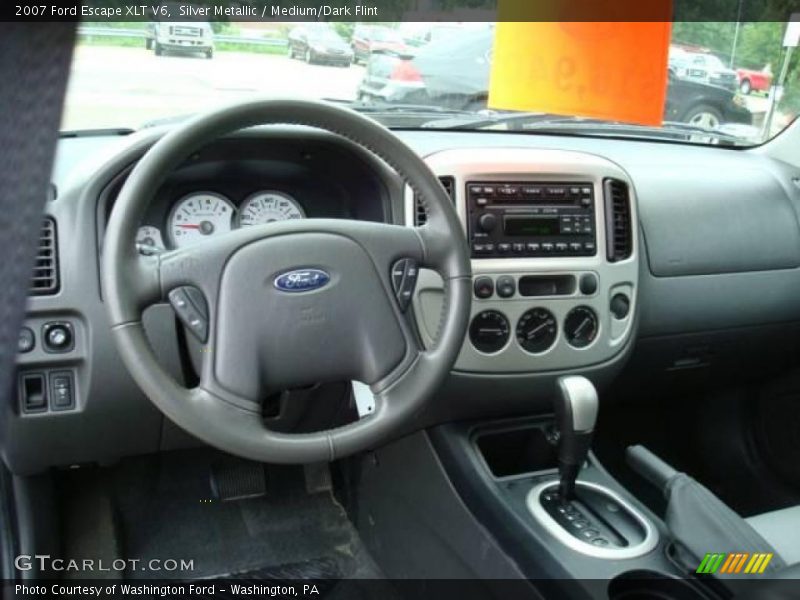 Silver Metallic / Medium/Dark Flint 2007 Ford Escape XLT V6