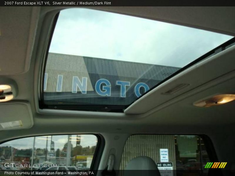 Silver Metallic / Medium/Dark Flint 2007 Ford Escape XLT V6