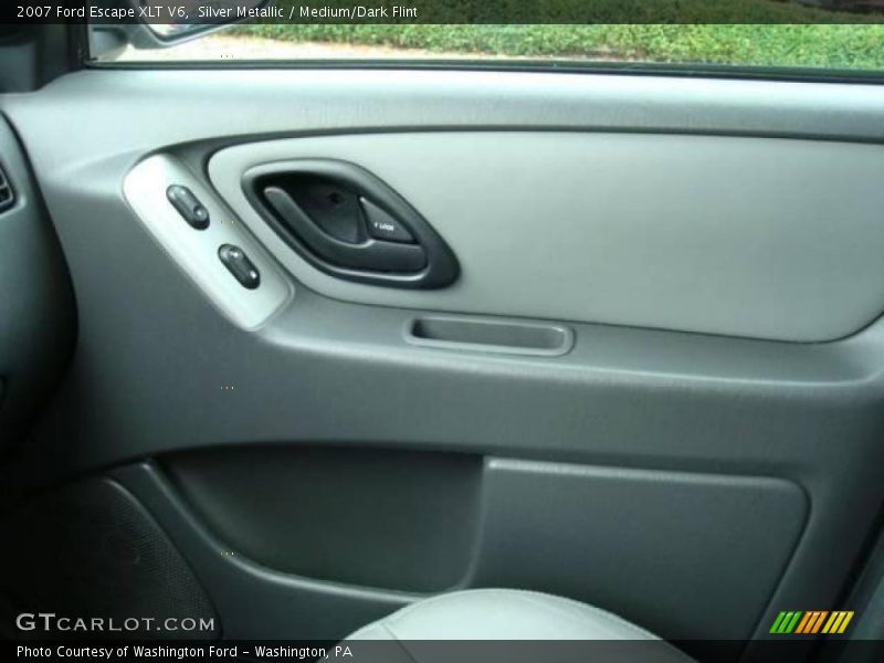 Silver Metallic / Medium/Dark Flint 2007 Ford Escape XLT V6