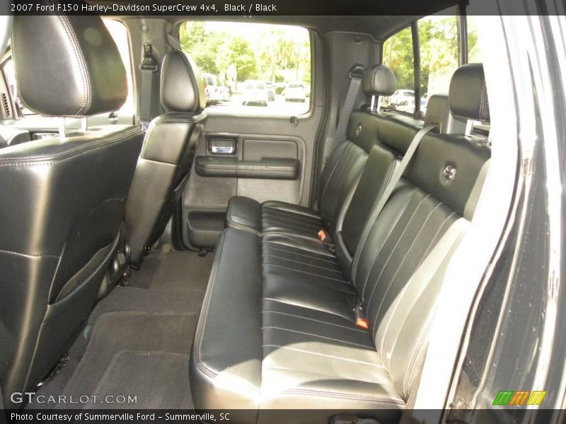 Black / Black 2007 Ford F150 Harley-Davidson SuperCrew 4x4