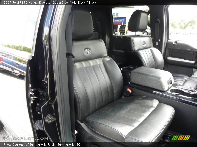 Black / Black 2007 Ford F150 Harley-Davidson SuperCrew 4x4