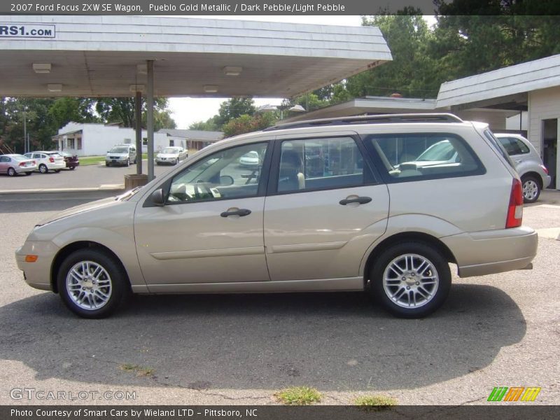 Pueblo Gold Metallic / Dark Pebble/Light Pebble 2007 Ford Focus ZXW SE Wagon