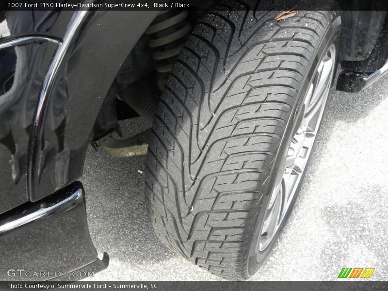 Black / Black 2007 Ford F150 Harley-Davidson SuperCrew 4x4