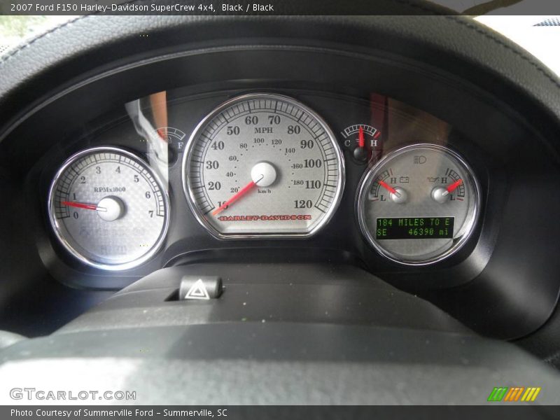 Black / Black 2007 Ford F150 Harley-Davidson SuperCrew 4x4