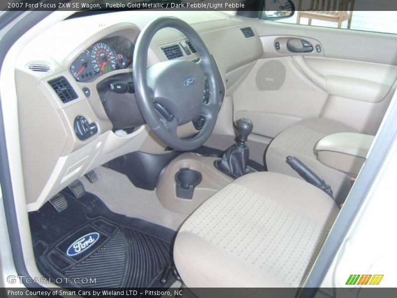 Pueblo Gold Metallic / Dark Pebble/Light Pebble 2007 Ford Focus ZXW SE Wagon