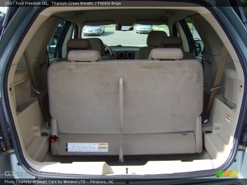 Titanium Green Metallic / Pebble Beige 2007 Ford Freestyle SEL