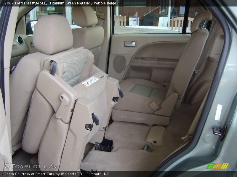 Titanium Green Metallic / Pebble Beige 2007 Ford Freestyle SEL
