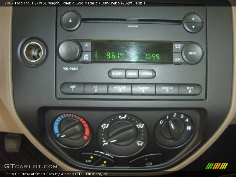 Pueblo Gold Metallic / Dark Pebble/Light Pebble 2007 Ford Focus ZXW SE Wagon