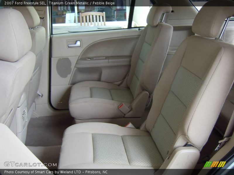 Titanium Green Metallic / Pebble Beige 2007 Ford Freestyle SEL