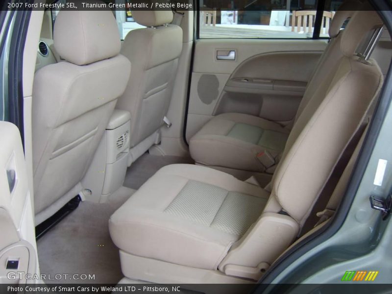 Titanium Green Metallic / Pebble Beige 2007 Ford Freestyle SEL