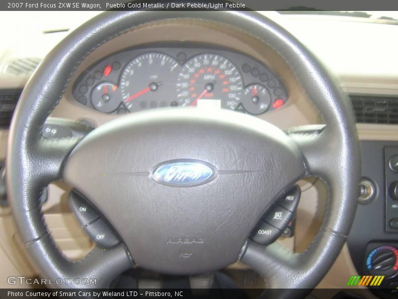 Pueblo Gold Metallic / Dark Pebble/Light Pebble 2007 Ford Focus ZXW SE Wagon