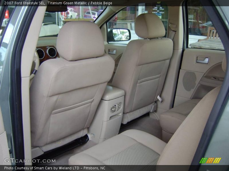 Titanium Green Metallic / Pebble Beige 2007 Ford Freestyle SEL
