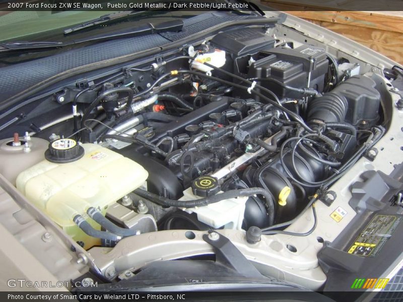 Pueblo Gold Metallic / Dark Pebble/Light Pebble 2007 Ford Focus ZXW SE Wagon