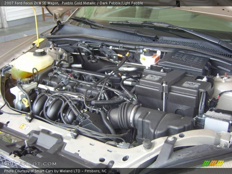 Pueblo Gold Metallic / Dark Pebble/Light Pebble 2007 Ford Focus ZXW SE Wagon