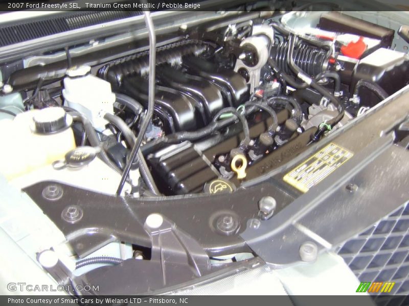 Titanium Green Metallic / Pebble Beige 2007 Ford Freestyle SEL