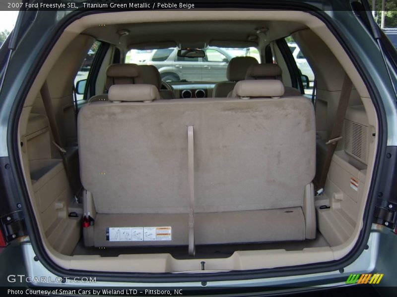 Titanium Green Metallic / Pebble Beige 2007 Ford Freestyle SEL