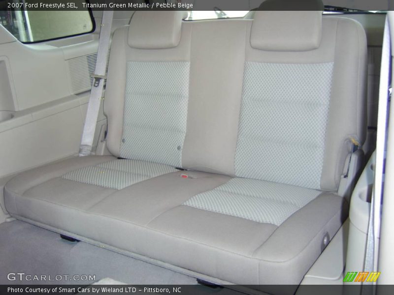 Titanium Green Metallic / Pebble Beige 2007 Ford Freestyle SEL