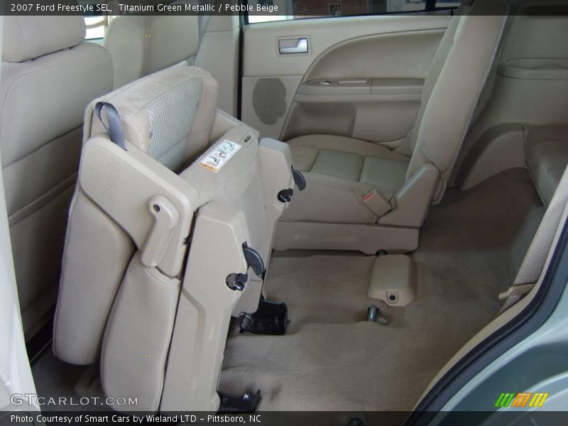 Titanium Green Metallic / Pebble Beige 2007 Ford Freestyle SEL