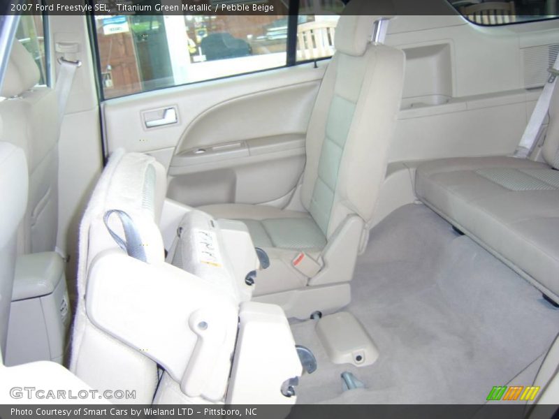 Titanium Green Metallic / Pebble Beige 2007 Ford Freestyle SEL