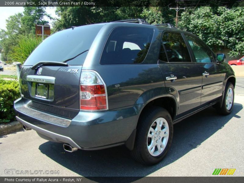Sage Brush Green Pearl / Ebony 2006 Acura MDX
