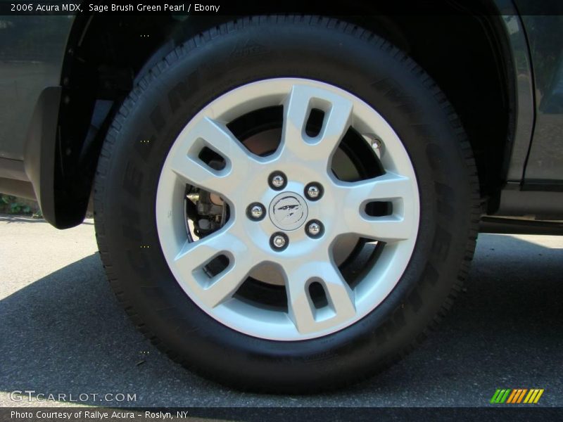 Sage Brush Green Pearl / Ebony 2006 Acura MDX