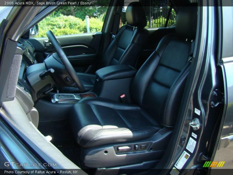 Sage Brush Green Pearl / Ebony 2006 Acura MDX