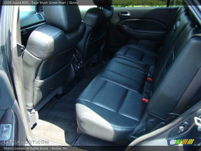Sage Brush Green Pearl / Ebony 2006 Acura MDX