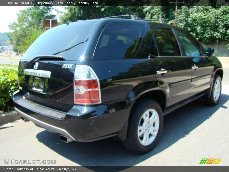 Nighthawk Black Pearl / Saddle/Black 2006 Acura MDX