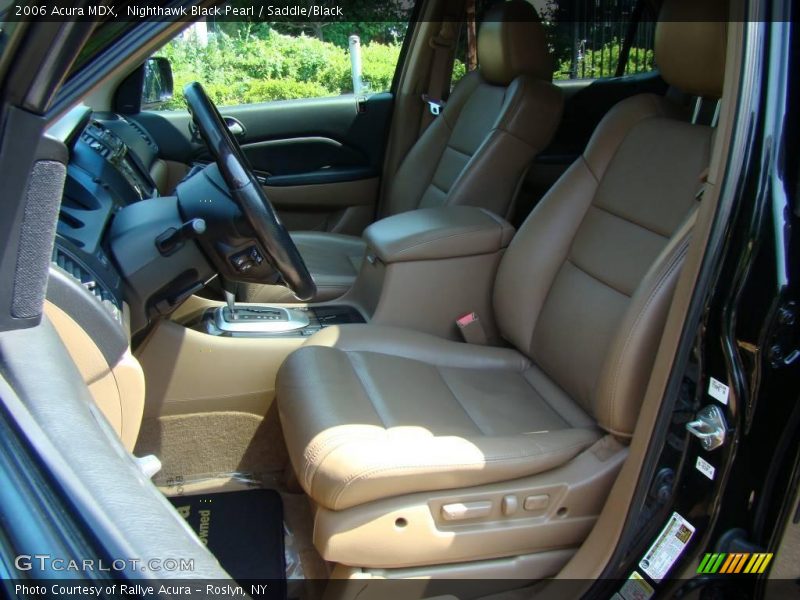 Nighthawk Black Pearl / Saddle/Black 2006 Acura MDX