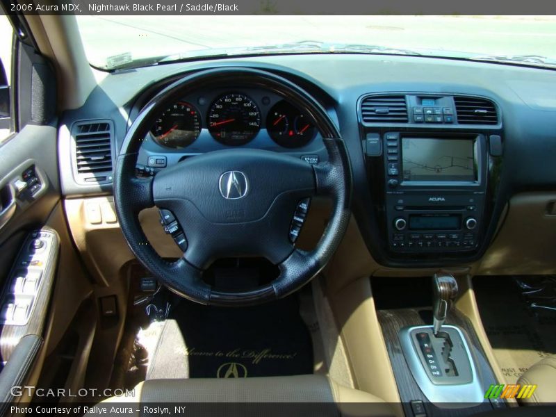 Nighthawk Black Pearl / Saddle/Black 2006 Acura MDX
