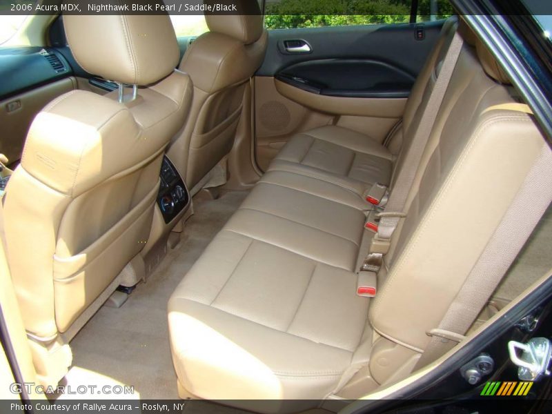 Nighthawk Black Pearl / Saddle/Black 2006 Acura MDX