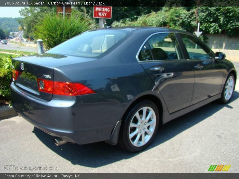 Carbon Gray Pearl / Ebony Black 2006 Acura TSX Sedan