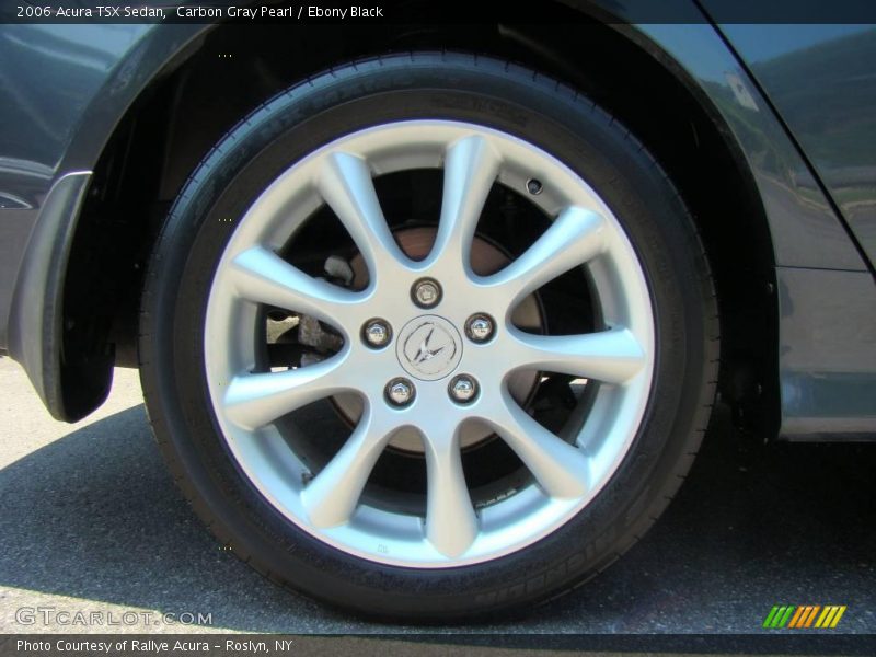 Carbon Gray Pearl / Ebony Black 2006 Acura TSX Sedan